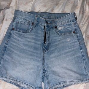 American Eagle Outfitters Light Blue Jean Shorts